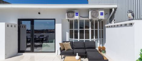 Standard Apartment, City View | Terrace/patio