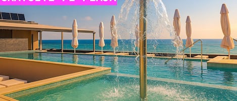 Seasonal outdoor pool