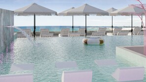 Seasonal outdoor pool
