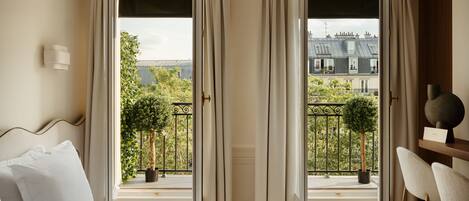 1 chambre, literie de qualité supérieure, décoration personnalisée