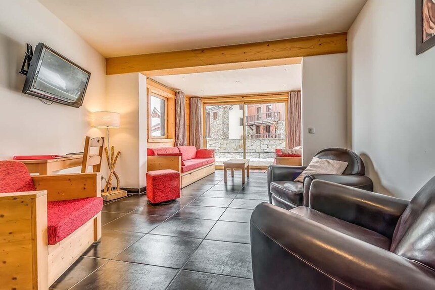 Wifi, Ski-in/ski-out & Foot Of The Slopes, 1st Floor, Terrace, Tv, Ski Locker, 72m², Tignes - Tignes