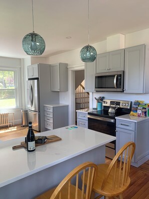 Private kitchen - Beautifully home in Newport RI. Five star ratings in all previous rentals. (Newport)