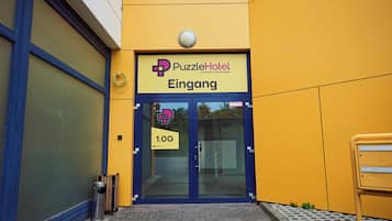 Fassade der Unterkunft