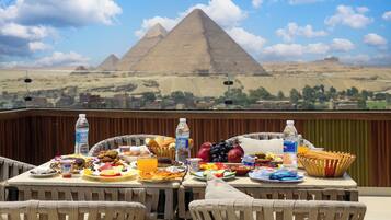 Déjeuner continental gratuit tous les jours