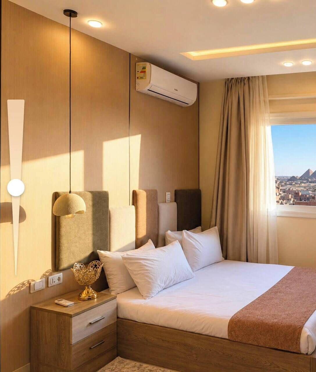 Premium bedding, memory-foam beds, minibar, desk