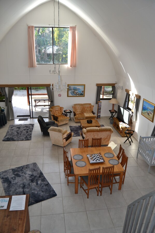 Familien-Ferienhütte, 3 Schlafzimmer | Wohnbereich