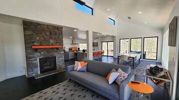 Smart TV, books, music library