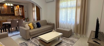 Family - sized villa , pet friendly , city and castle view with a big garden !