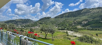 Family - sized villa , pet friendly , city and castle view with a big garden !