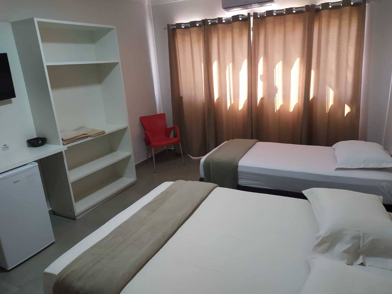 Familierom, 2 soverom, bakgårdsutsikt | Minibar og wi-fi (inkludert)