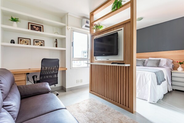 Standard Studio (563357) | Room amenity - OZPED Flats Particulares Park Studios (Guará)