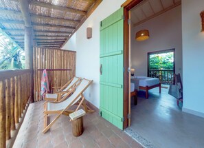 Superior-Suite, Veranda | 1 Schlafzimmer, laptopgeeigneter Arbeitsplatz, kostenloses WLAN