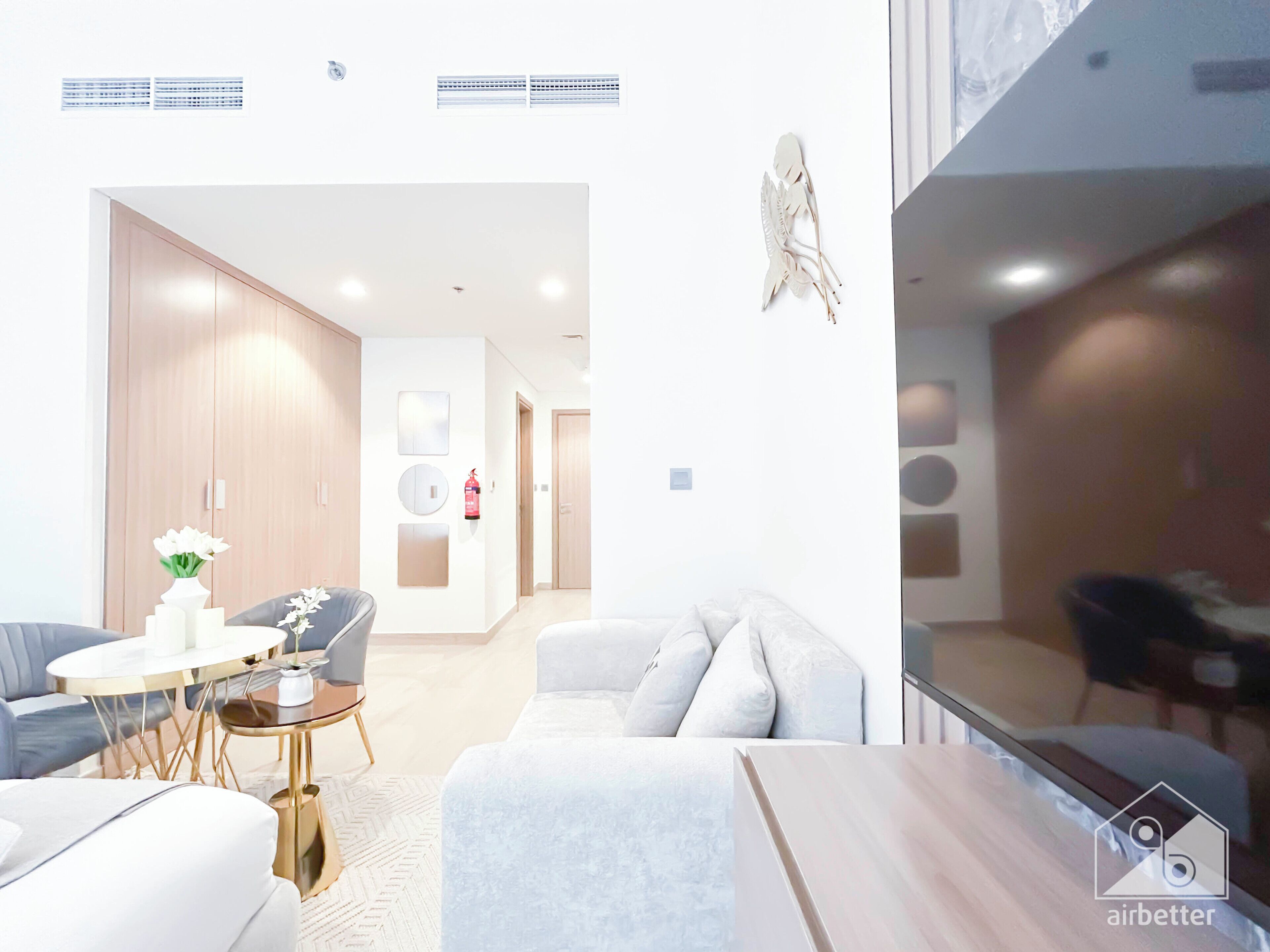 Apartment (0 Bedroom) | Living room