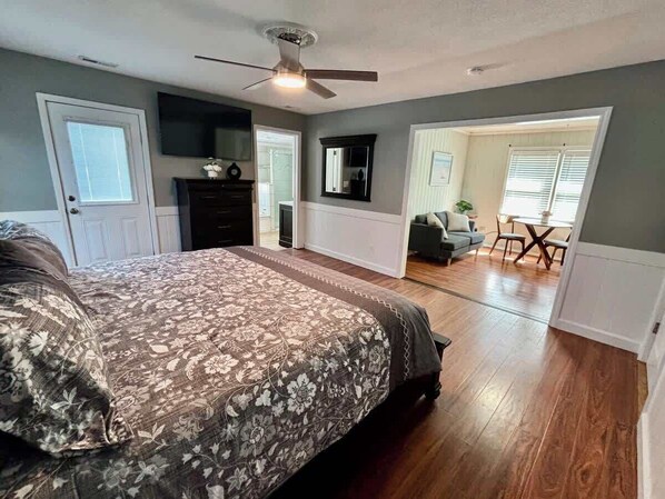 4 habitaciones, tabla de planchar con plancha y wifi gratis 