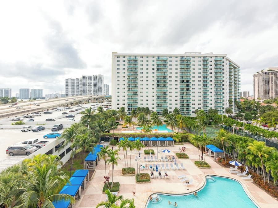 Elite Apartment, Balcony, Pool View | View from room