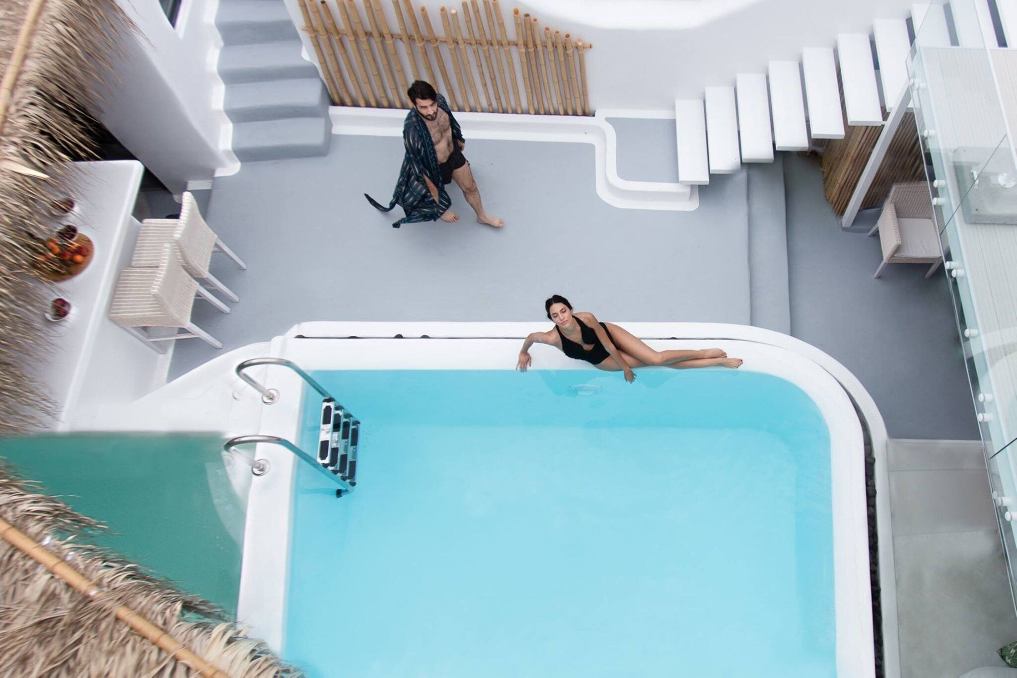 Indoor pool, a heated pool