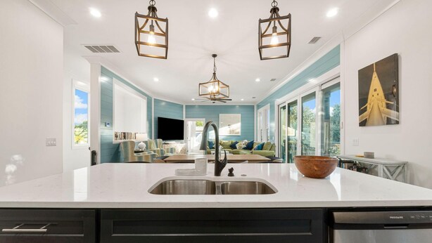 Maison, plusieurs lits (219 15th Street) | Cuisine privée