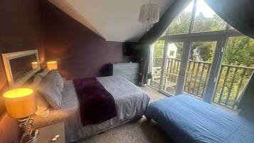 2 Schlafzimmer, Bügeleisen/Bügelbrett, kostenloses WLAN, Bettwäsche