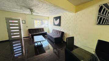 50-inch Smart TV with cable channels