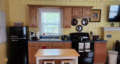 Sunny Studio Cottage steps away from the shores of Lake Huron in Greenbush, MI