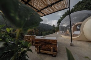 Luxury Room | Terrace/patio - Kafen Hotel (Juayua)