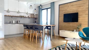 Design Apartment, Balcony, City View