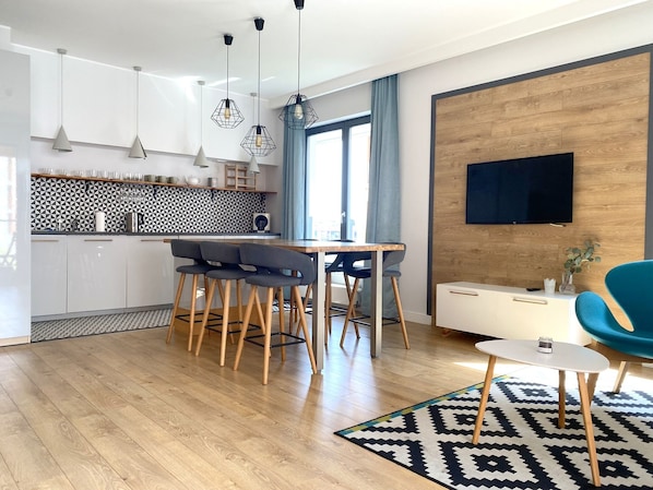 Design Apartment, Balcony, City View