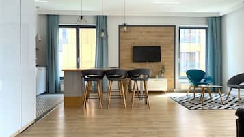 Design Apartment, Balcony, City View