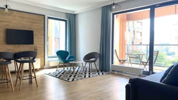 Design Apartment, Balcony, City View