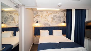 Sábanas de algodón egipcio, ropa de cama de alta calidad y minibar