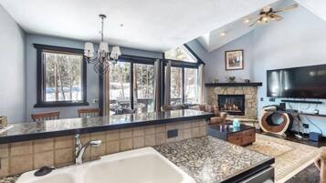 House (3 Bedroom Ski In, Ski Out Townhome at) | Private kitchen