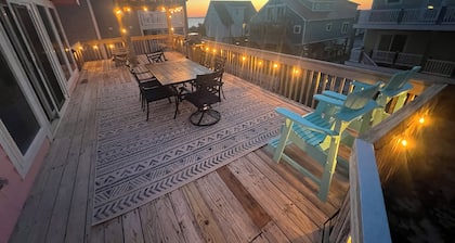 Paradise at The Point - Relaxing Home Steps to Beach + Sunsets + Ocean views