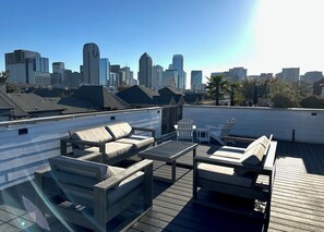 Terrace/patio - Dallas Townhouse with rooftop (Dallas)
