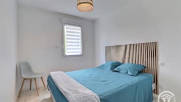 2 chambres, Wi-Fi gratuit, draps fournis