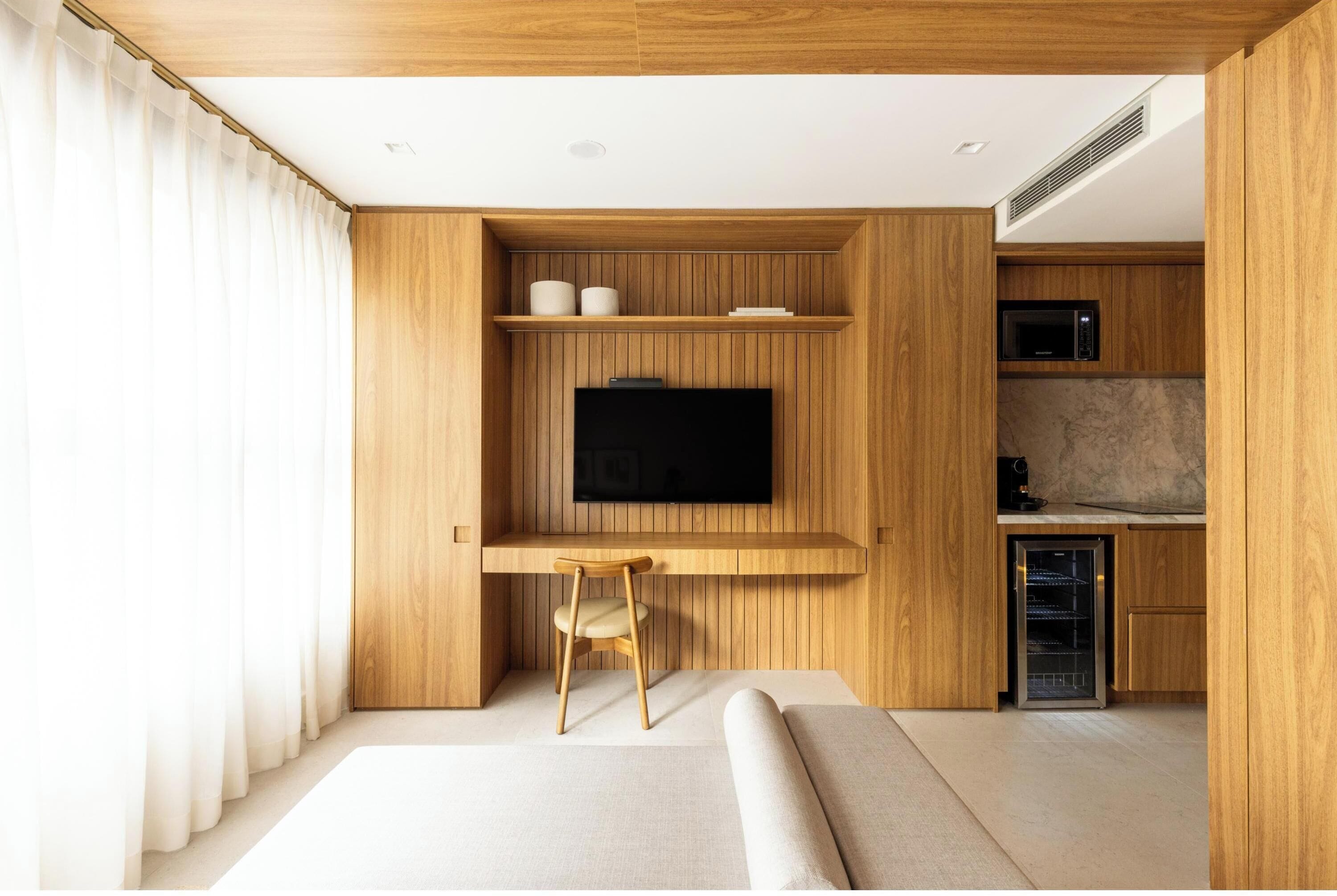 Studio – superior, 1 dobbeltseng, privat bad | Allergitestet sengetøy, skrivebord for bærbar PC og wi-fi (inkludert)