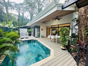 Outdoor pool - Casa Coral Azul (Cahuita)