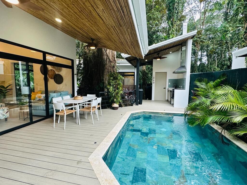 Family House, 3 Bedrooms, Private Pool, Garden View | Terrace/patio