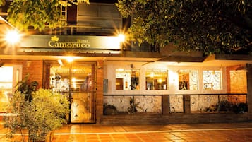 Front of property – evening/night
