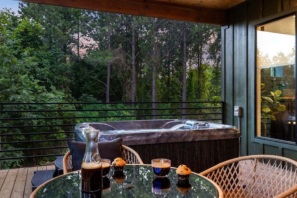 Bain à remous extérieur