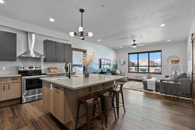 Beautifully Designed, Fully Stocked New Condo with Custom Features - Plus A Gym!