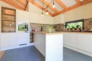 Fridge, microwave, oven, stovetop - Villa Regina (Istria - Sisan) (Sisan)