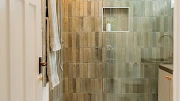 Towels, soap, toilet paper