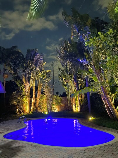 Poolside Boca luxury beach house
