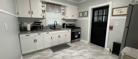 Microwave, oven, stovetop