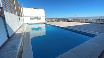 Rooftop pool