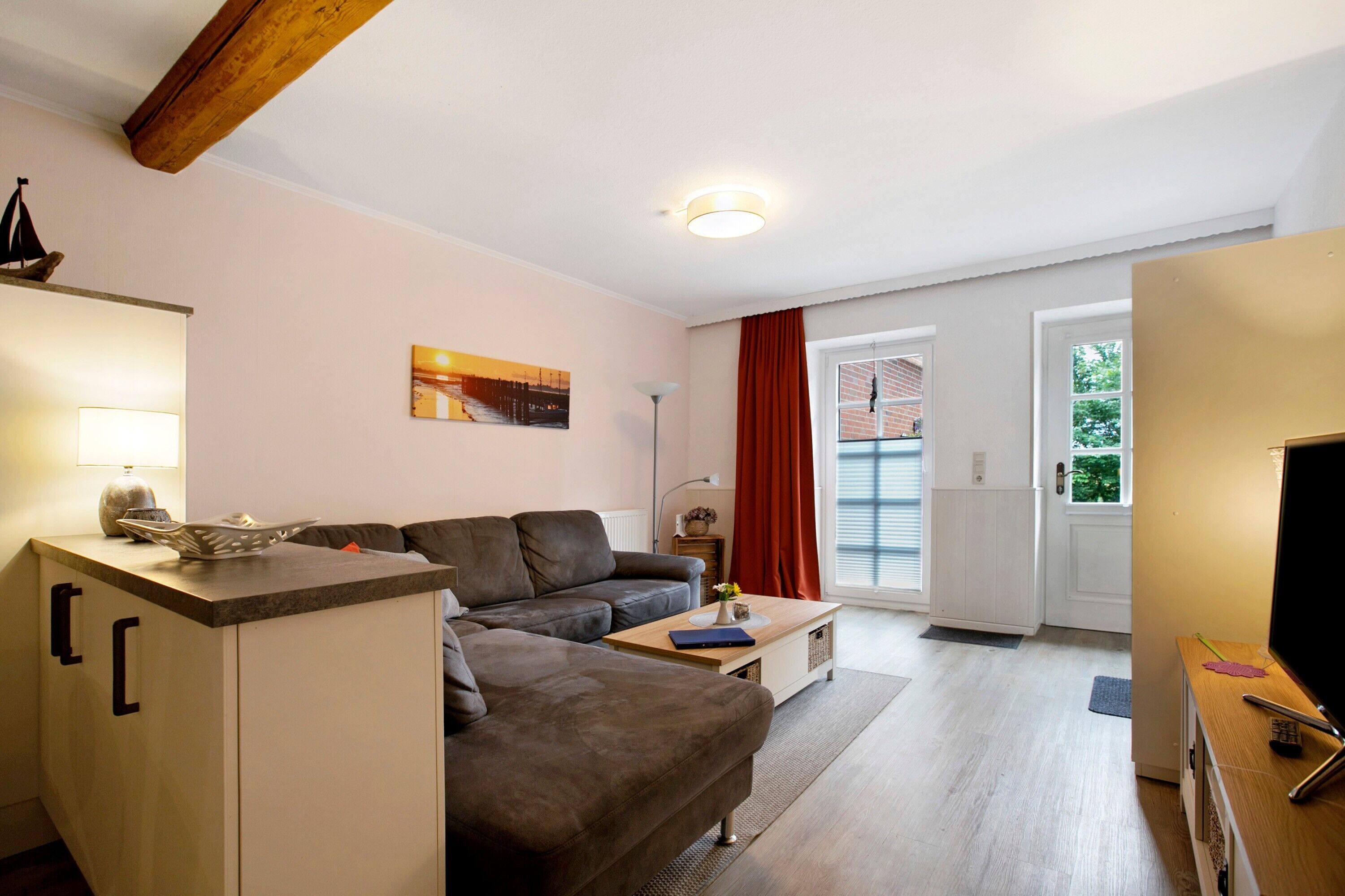 Apartamento 'Ferienhof Jacobsen 4' Con Terraza Privada, Jardín Compartido Y Wifi - Nordstrand