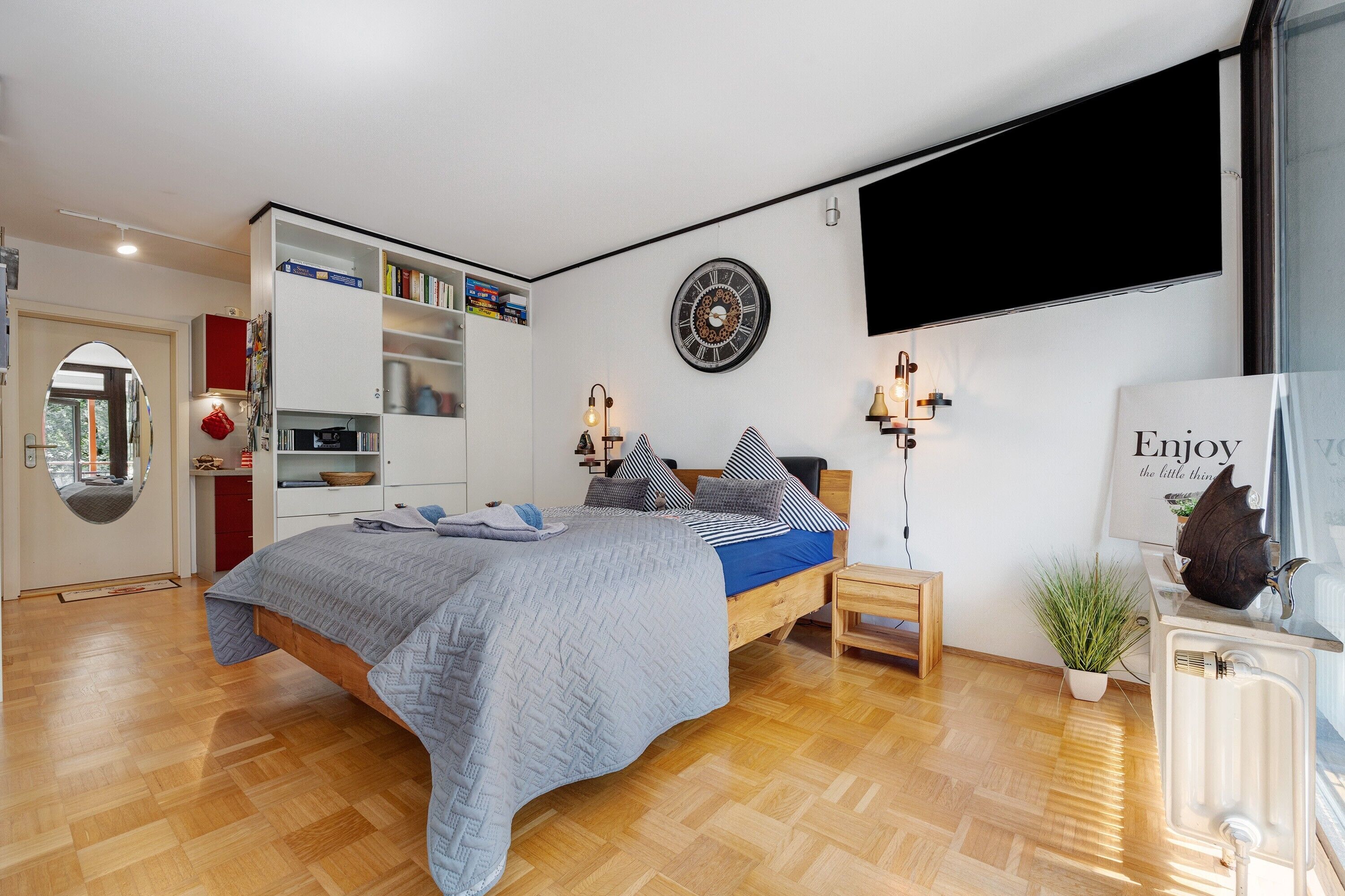 1 bedroom, iron/ironing board, free WiFi, bed sheets