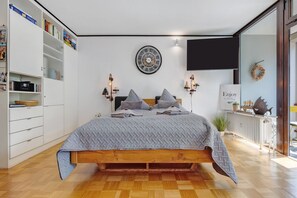 1 Schlafzimmer, Bügeleisen/Bügelbrett, kostenloses WLAN, Bettwäsche
