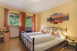 2 Schlafzimmer, Bügeleisen/Bügelbrett, kostenloses WLAN, Bettwäsche