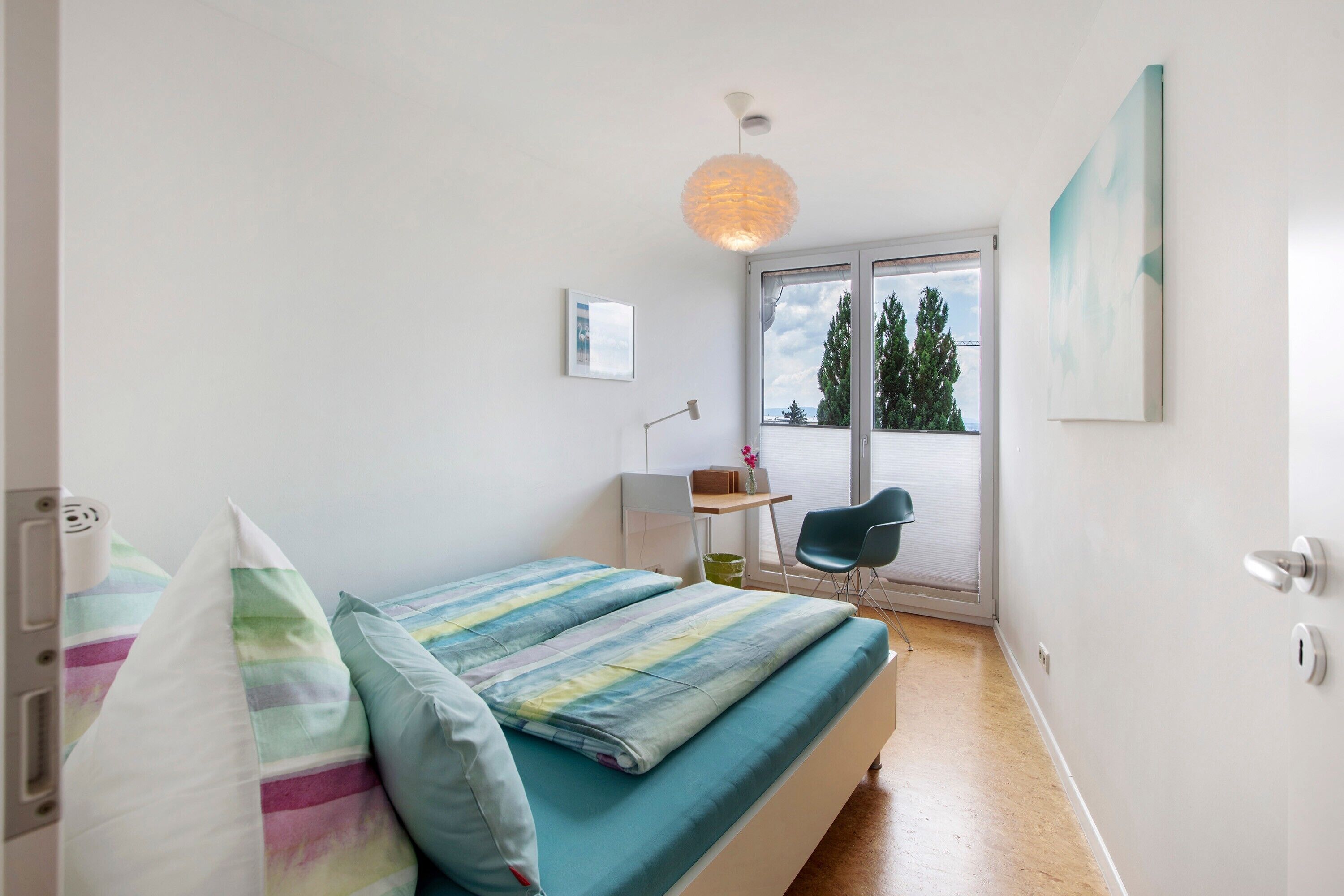 2 Schlafzimmer, Schreibtisch, Bügeleisen/Bügelbrett, kostenloses WLAN